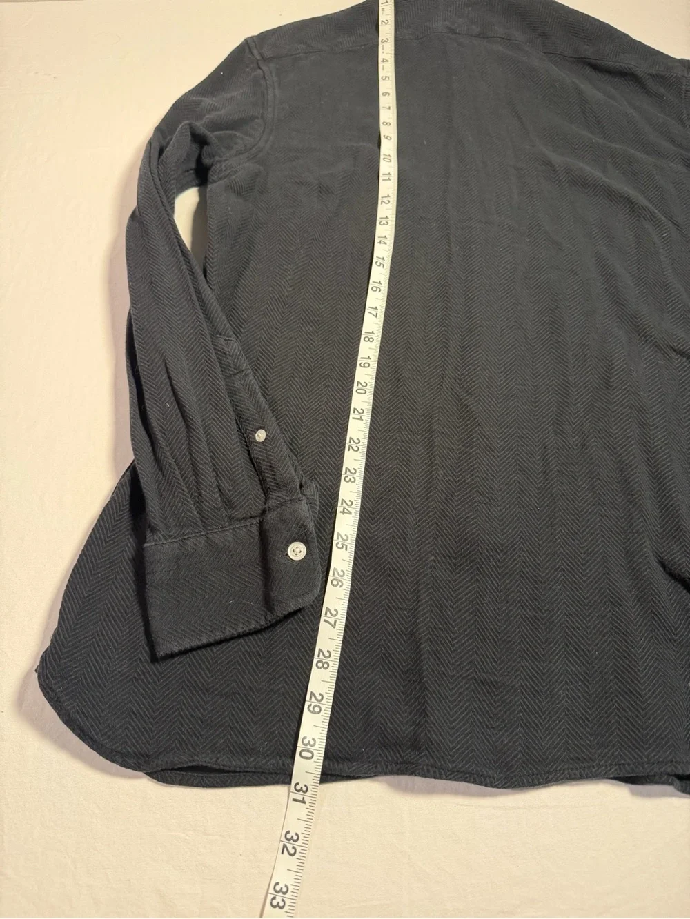 Men's Banana Republic herringbone texture shirt